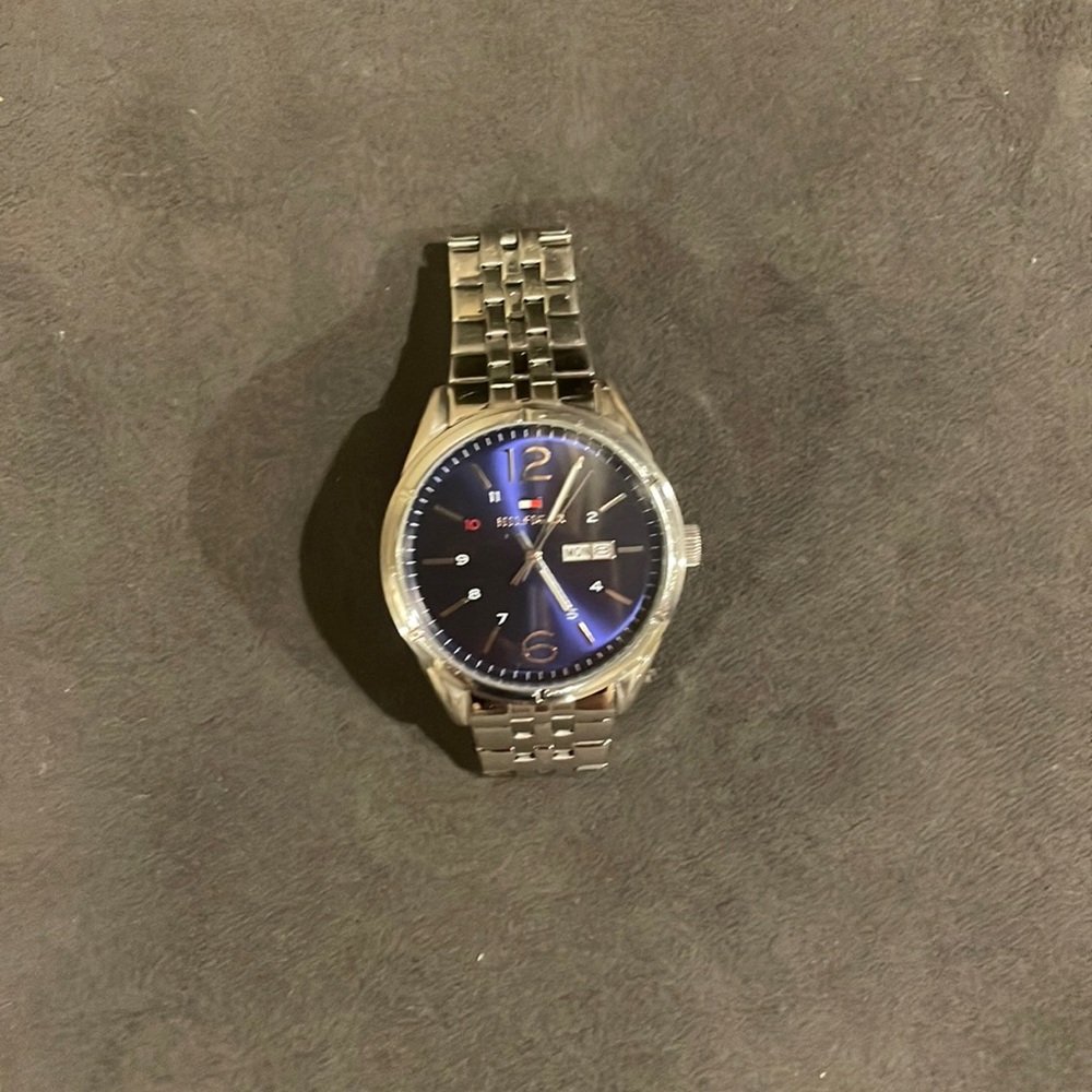 Tommy Hilfiger 1791061 Blue Dial Stainless Steel Men's Watch